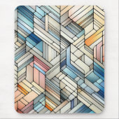 Geometric Mosaic マウスパッド (正面)