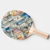 Geometric Mosaic 卓球ラケット (横)