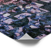 Geometric Mosaic Abstract  ポスター (角)