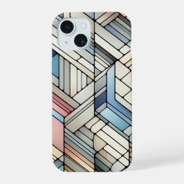 Geometric Mosaic iPhone 15ケース