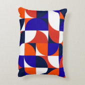 Geometric mural background. Modern and vibrant com アクセントクッション (裏面(縦))