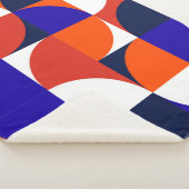 Geometric mural background. Modern and vibrant com シェルパブランケット (3/4)