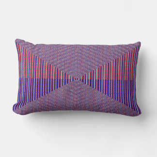 Geometric Neon Fusion – Abstract Pillow ランバークッション