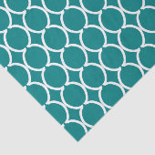 Geometric Ogee Lattice Chocolate Brown 薄葉紙 (詳細)