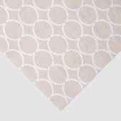 Geometric Ogee Lattice Oatmeal 薄葉紙 (詳細)