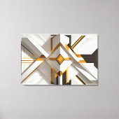 Geometric Opulence キャンバスプリント (正面)