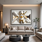 Geometric Opulence ポスター