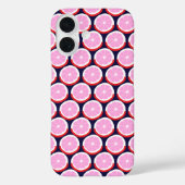 Geometric Orange Slices Midnight Market Case-Mate iPhoneケース (裏面)