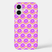 Geometric Orange Slices Pink Lemonade Case-Mate iPhoneケース (裏面)