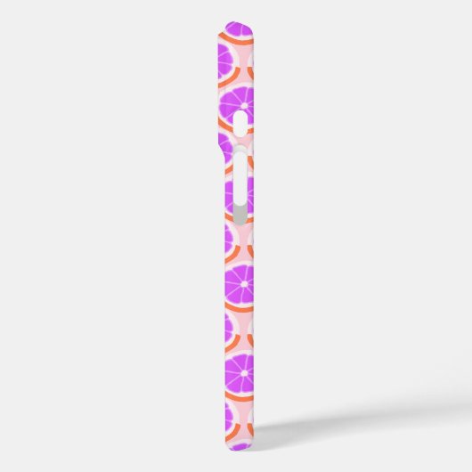 Geometric Orange Slices Pink Lemonade Case-Mate iPhoneケース (裏面 / 左)