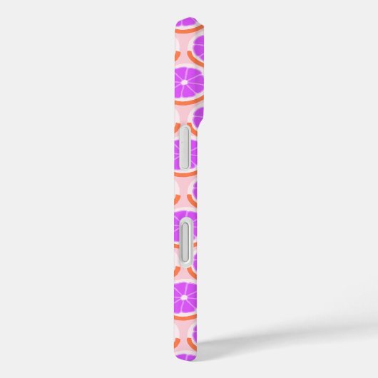 Geometric Orange Slices Pink Lemonade Case-Mate iPhoneケース (裏面 / 右)