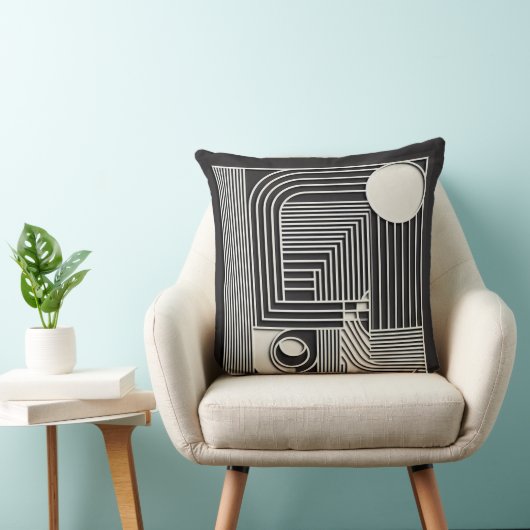 Geometric Orbit Lines クッション (椅子)