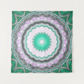 geometric ornament. Decorative mosaic texture. abs タペストリー (正面(横))