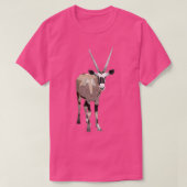 Geometric Oryx Tシャツ (デザイン正面)