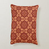 Geometric Patchwork Throw Pillow – Modern Purple C アクセントクッション (裏面(縦))