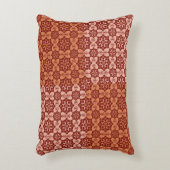 Geometric Patchwork Throw Pillow – Modern Purple C アクセントクッション (正面(垂直))