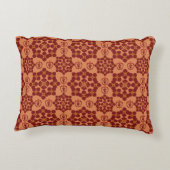 Geometric Patchwork Throw Pillow – Modern Purple C アクセントクッション (裏面)
