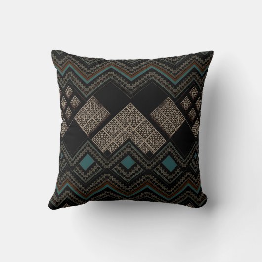 Geometric Pattern クッション (裏面)