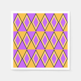 Geometric pattern スタンダードカクテルナプキン