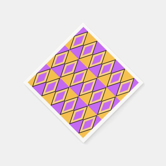 Geometric pattern スタンダードカクテルナプキン (角)