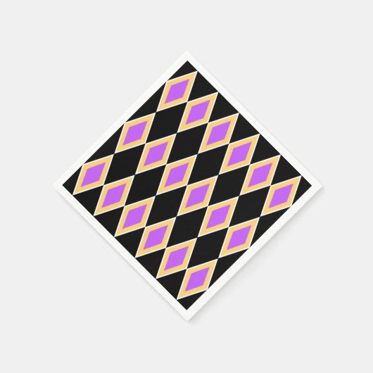 Geometric Pattern スタンダードカクテルナプキン (角)