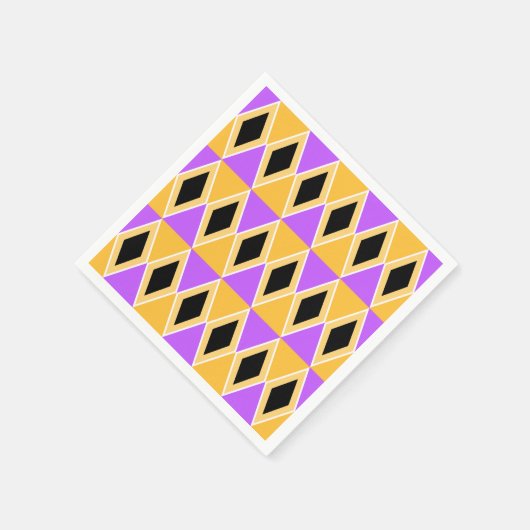 Geometric Pattern スタンダードカクテルナプキン (角)