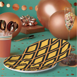 Geometric Pattern ペーパープレート