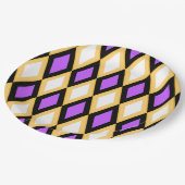 Geometric Pattern ペーパープレート (アングル)