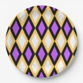 Geometric Pattern ペーパープレート (正面)