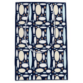 Geometric pattern ミディアムペーパーバッグ (正面)