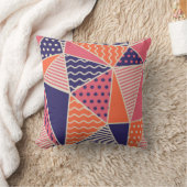 Geometric pattern. Abstract triangle background. V クッション (ブランケット)