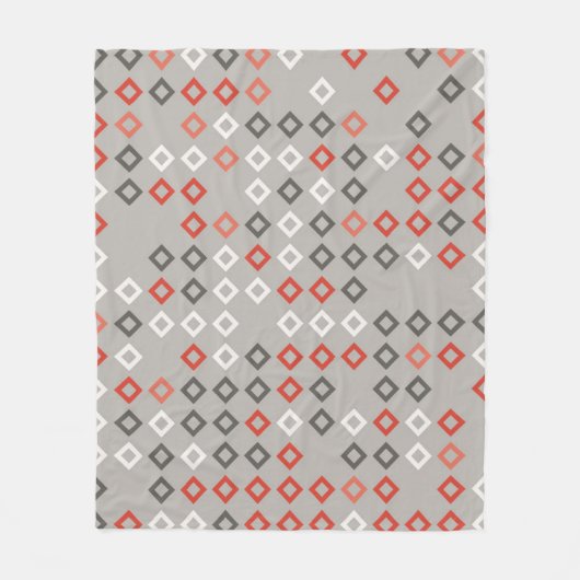 Geometric pattern design abstract, art, background フリースブランケット (正面)