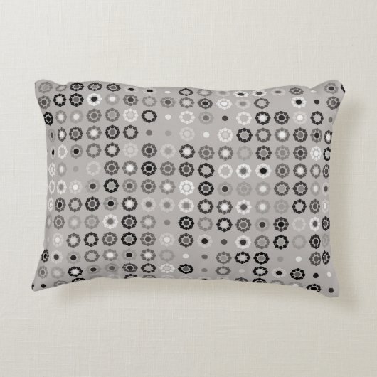 Geometric pattern design abstract, art, graphic de アクセントクッション (裏面)