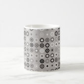 Geometric pattern design abstract, art, graphic de コーヒーマグカップ (中央)
