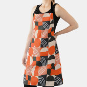 Geometric pattern in bright color blocks.  エプロン (インサイチュ)