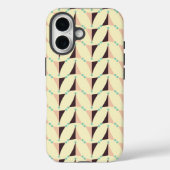 Geometric pattern in retro vibe Case-Mate iPhoneケース (裏面)