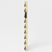 Geometric pattern in retro vibe iPhoneケース (右側)