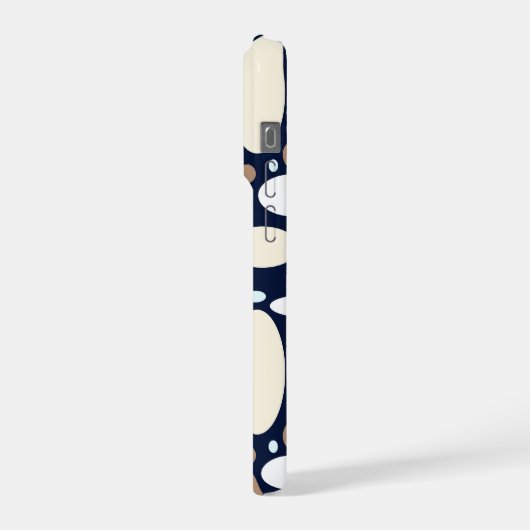 Geometric pattern iPhoneケース (左側面)