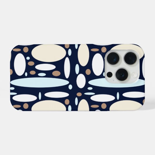 Geometric pattern iPhoneケース (裏面横)