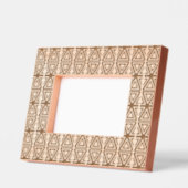 Geometric Pattern Laser Etched Picture Frame レーザー彫刻フレーム (左)
