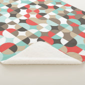 Geometric pattern. Mosaic colorful background of g シェルパブランケット (3/4)