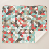 Geometric pattern. Mosaic colorful background of g シェルパブランケット (正面(横))