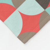Geometric pattern. Mosaic colorful background of g フリースブランケット (角)