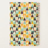 Geometric pattern of multi-colored triangles  プランナー手帳 (裏面)