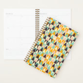 Geometric pattern of multi-colored triangles  プランナー手帳 (ディスプレー)