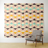 Geometric pattern overlapping diamonds & triangle タペストリー (インサイチュ(横))