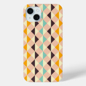 Geometric pattern overlapping diamonds & triangle Case-Mate iPhoneケース (裏面)