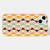 Geometric pattern overlapping diamonds & triangle Case-Mate iPhoneケース (裏面 (横))