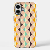 Geometric pattern overlapping diamonds & triangle Case-Mate iPhoneケース (裏面)