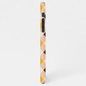 Geometric pattern overlapping diamonds & triangle iPhoneケース (左側)